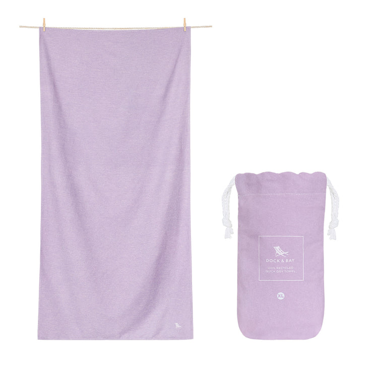 Dock & Bay Quick Dry Towel - Meadow Lilac