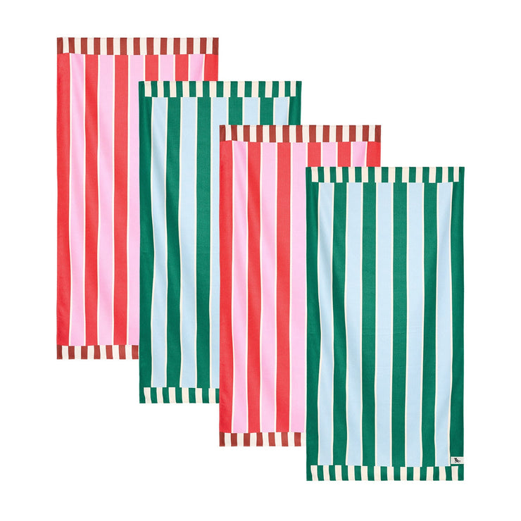 Dock & Bay Quick Dry Bath Towel - Punchy Pairing