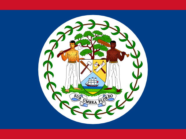 Flag Belize