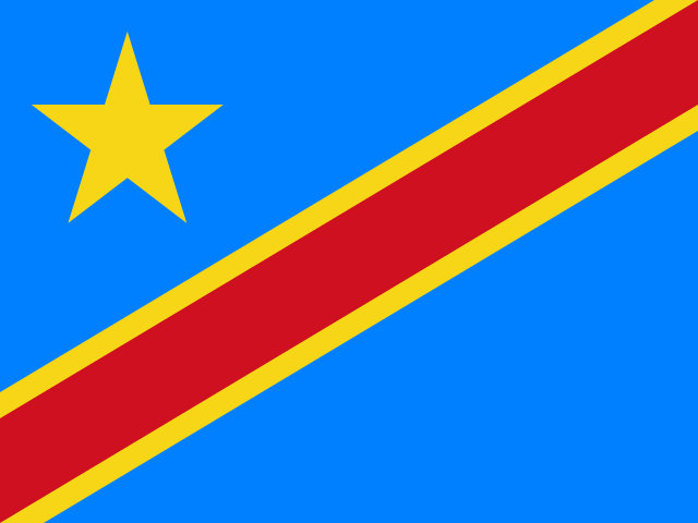 Flag Congo - Kinshasa