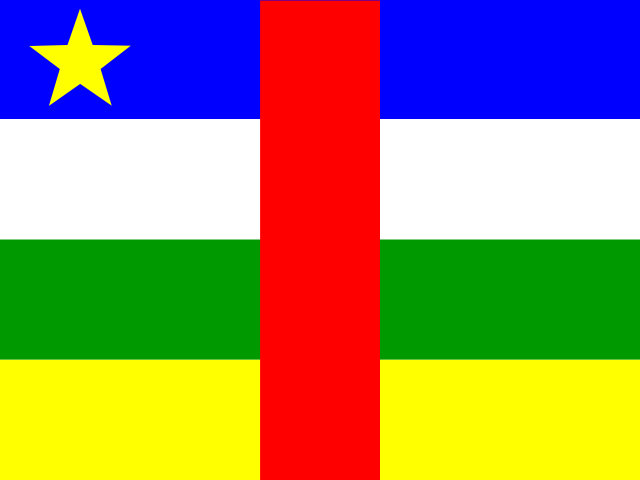 Flag Central African Republic