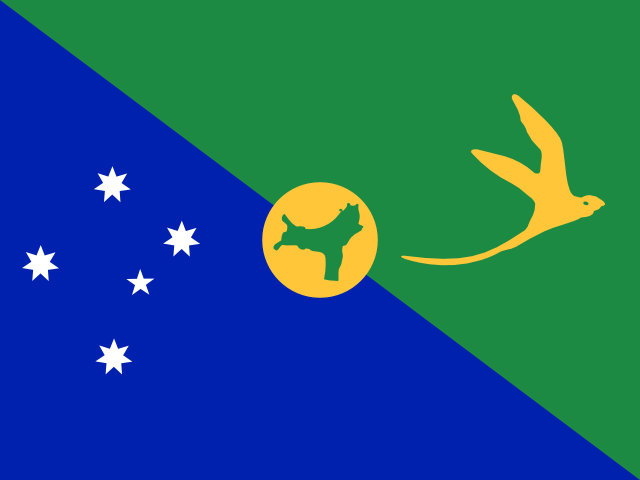 Flag Christmas Island