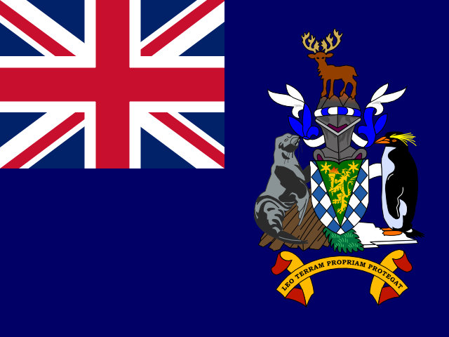 Flag South Georgia & South Sandwich Islands