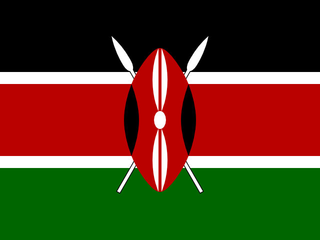 Flag Kenya