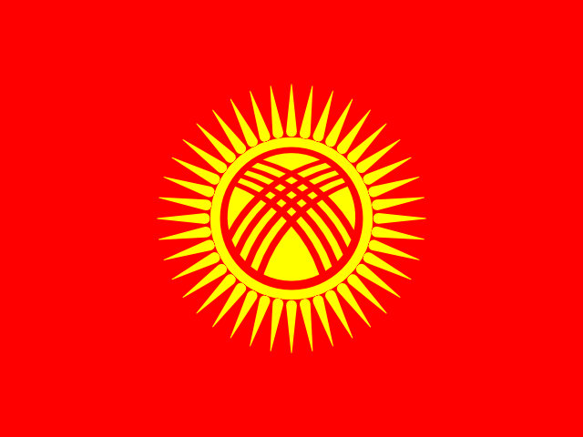 Flag Kyrgyzstan