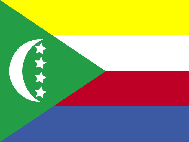 Flag Comoros