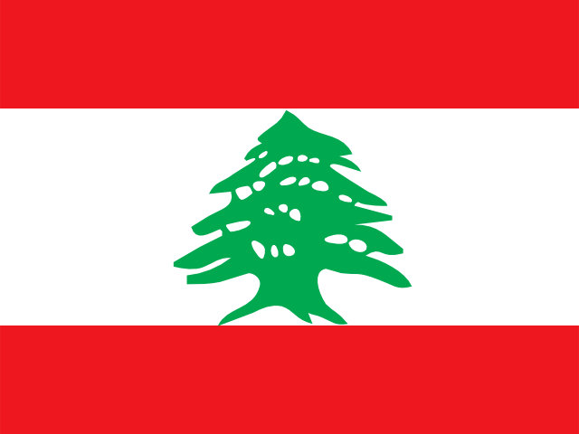 Flag Lebanon