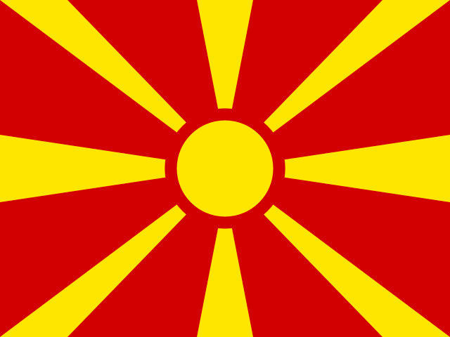 Flag North Macedonia