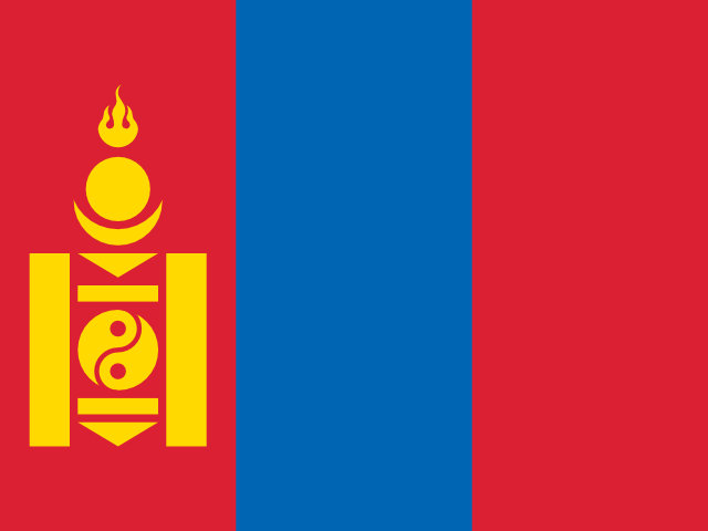 Flag Mongolia