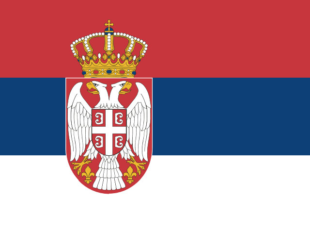 Flag Serbia