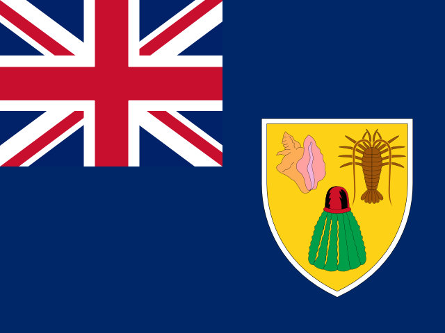 Flag Turks & Caicos Islands